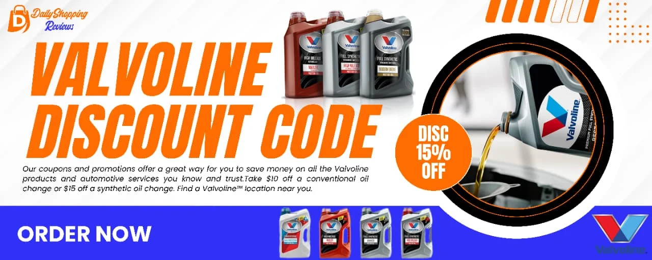 valvoline discount code